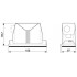 Корпус - HC-ADV-B24-HHWH-1STM32-EMC-AL - 1413431