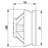 Винтовое крепление мембраны - MG-INC-M16-S67L-PTES-LG - 1415186