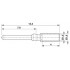 Обжимной контакт - CC1,0-T-1,0-M AU PU100 - 1414275