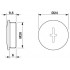 Резьбовой колпачок - A-INSP-M20-65N-P-BK - 1415206
