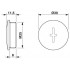 Резьбовой колпачок - A-INSP-M25-65N-P-BK - 1415207