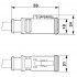 Кабель для датчика / исполнительного элемента - SAC-3P- 5,0-PUR/DTFS - 1414997