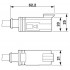 Кабель для датчика / исполнительного элемента - SAC-3P-DTMS/ 3,0-PUR/DTFS - 1415006