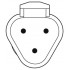 Кабель для датчика / исполнительного элемента - SAC-3P-DTMS/ 3,0-PUR/DTFS - 1415006