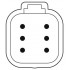 Кабель для датчика / исполнительного элемента - SAC-6P-DTMS/ 5,0-PUR - 1415032