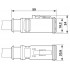 Кабель для датчика / исполнительного элемента - SAC-6P- 5,0-PUR/DTFS - 1415028