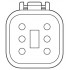 Кабель для датчика / исполнительного элемента - SAC-6P- 5,0-PUR/DTFS - 1415028