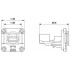 Комплект монтажной рамы - CUC-V06-F1PGY-UBA/UBBB - 1411904