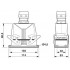 Комплект вставных соединителей - HC-STA-B16PT-BWD-LT-M25-ELCAL - 1416349