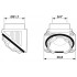 Адаптер - HC-B-TA-NPT-3/4-PLR-BK - 1414252