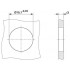Крепежный резьбовой элемент корпуса - SACC-BP-F-M12/M15-7-THR - 1414003