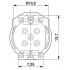 Встраиваемые разъемы - SACC-CIP-M12MS-5P SMD T - 1411943