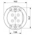 Встраиваемые разъемы - SACC-CIP-M12MS-5P SMD SH T - 1411957