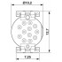 Встраиваемые разъемы - SACC-CIP-M12FS-12P SMD T - 1411940