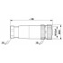 Силовой соединитель - SACC-M12FST-4CON-PG 9-M - 1418052