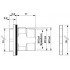 Крепежный резьбовой элемент корпуса - SACC-BP-F-M12/M15-7-THR SCO - 1414005