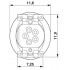 Встраиваемые разъемы - SACC-CIP-M8FSB-5P SMD SH R32 - 1412259