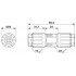 Кабельный соединитель - QPD C 2PE1,5 2X4-9 BK - 1414700