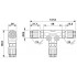 Т-распределитель - QPD T 2PE1,5 3X8-13 BK - 1414714