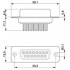 Контактная вставка D-SUB - CUC-DSI-J1STZ-S/DSLSC15 - 1418728