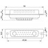 Контактная вставка D-SUB - CUC-DSI-S1STZ-S/DSLKC2P15S - 1418757