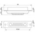 Контактная вставка D-SUB - CUC-DSI-J1STZ-S/DSLKC2P15S - 1418760