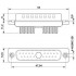 Контактная вставка D-SUB - CUC-DSI-S1STZ-S/DSLSB1P20S - 1418774