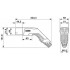 Зарядный кабель AC - EV-T2G3PC-1AC32A-4,0M6,0EHBK01 - 1627133