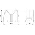Корпус - HC-STA-B16-HHFD-BLANK-EL-AL - 1420000