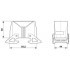 Корпус - HC-STA-B16-HLWD-BLANK-EL-AL - 1420036