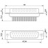 Контактная вставка D-SUB - CUC-DSI-C1STZ-S/DSLSC25 - 1418725