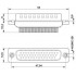 Контактная вставка D-SUB - CUC-DSI-C1STZ-S/DSLSB25 HD - 1418733