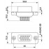 Контактная вставка D-SUB - CUC-DSI-J1STZ-S/DSLSB9 HD - 1418736