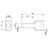 Кабельный наконечник - AI-TWIN 2X 0,75- 8 BU - 3240668