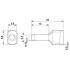 Кабельный наконечник - AI-TWIN 2X 1,5 -12 BK - 3200991