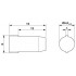 Заглушки - SEALING PLUG 7X16 RD - 1400255