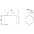 Заглушки - SEALING PLUG 14X22 RD - 1400270