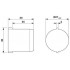 Заглушки - SEALING PLUG 28X30 RD - 1421864