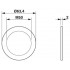 Плоское уплотнение - A-SEW-50-P-W - 1411287