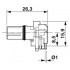 Встраиваемые разъемы - SACC-CI-M12FSD-4CON-L90 SCO - 1432457