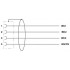 Силовой кабель - SAC-4P-FRS/10,0-PUR PE SH SCO - 1424103