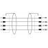 Сетевой кабель - NBC-MSD/ 1,0-93B/R4ACR SCO - 1407508
