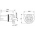 Встраиваемые разъемы - SACC-CI-M12FSL-4FE-L180 THR SH - 1421318