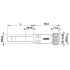 Силовой кабель - SAC-4P-MINMS/ 2,0-U50/MINFS - 1417150