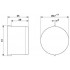 Заглушки - SEALING PLUG 48X35 RD - 1425357