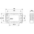 Уплотняющие рамки - CES-B10-HFFS-PLBK - 0801663