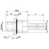 Встраиваемые разъемы - SACC-E-M12MSM-5PE-M16XL/0,2 - 1415300