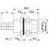 Встраиваемые разъемы - SACC-DSI-M12FSM-5PE-M16XL/0,2 - 1415303