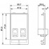 Передняя панель - VS-SI-FP-2RJ45-5-MOD-BU/BU - 1657766