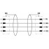Сетевой кабель - NBC-M 8MS/ 5,0-93B/M 8MS - 1407350